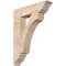 Ekena Millwork Legacy Traditional Smooth Bracket, Douglas Fir, 5 1/2"W x 26"D x 34"H BKT06X26X34LEC01SDF - alternate 1